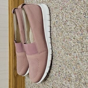 Vionic Pink Slip-On Flats